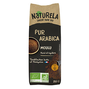 Café moulu bio pour les amateurs de café aux arômes naturels et authentiques